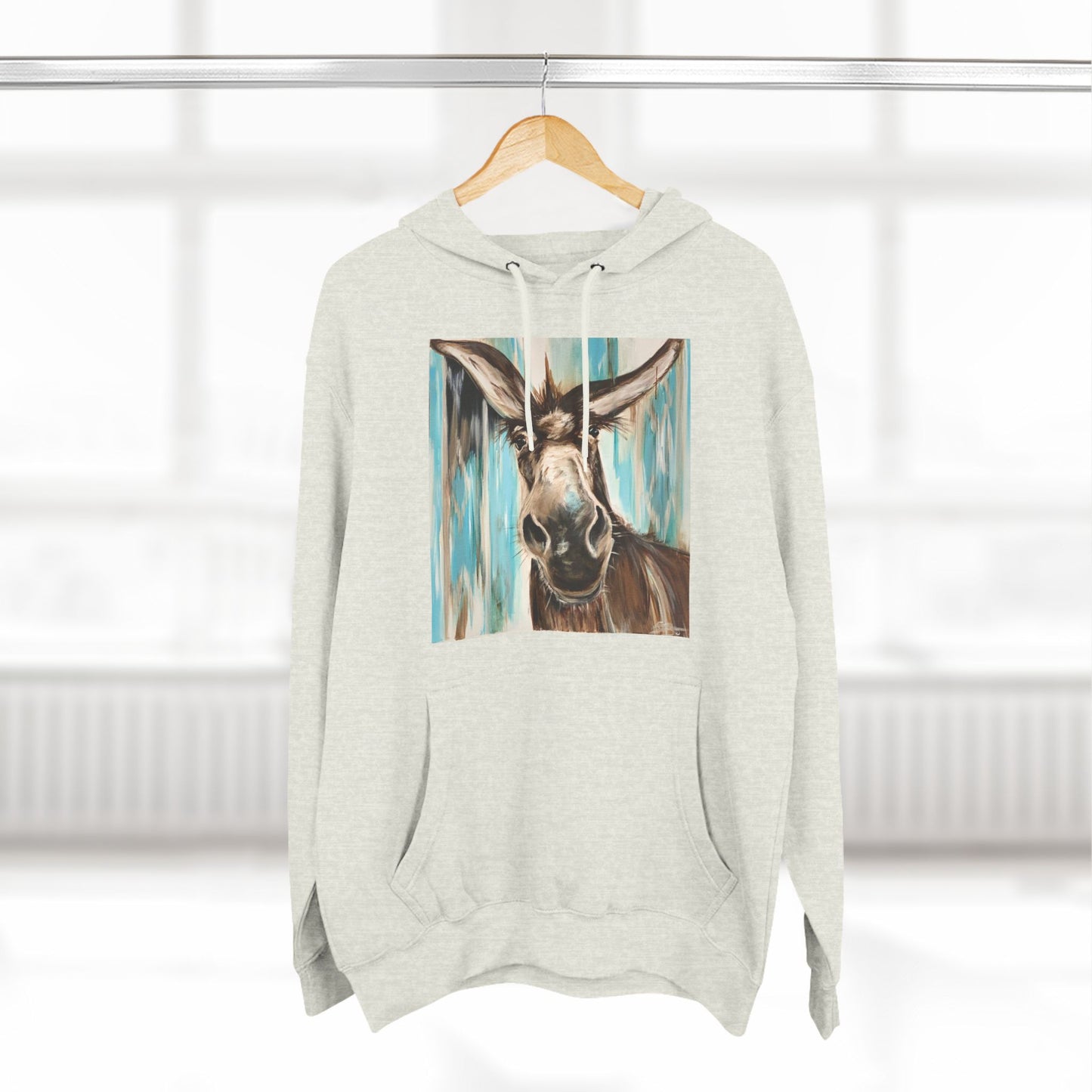 PABLO - Three-Panel Fleece Hoodie