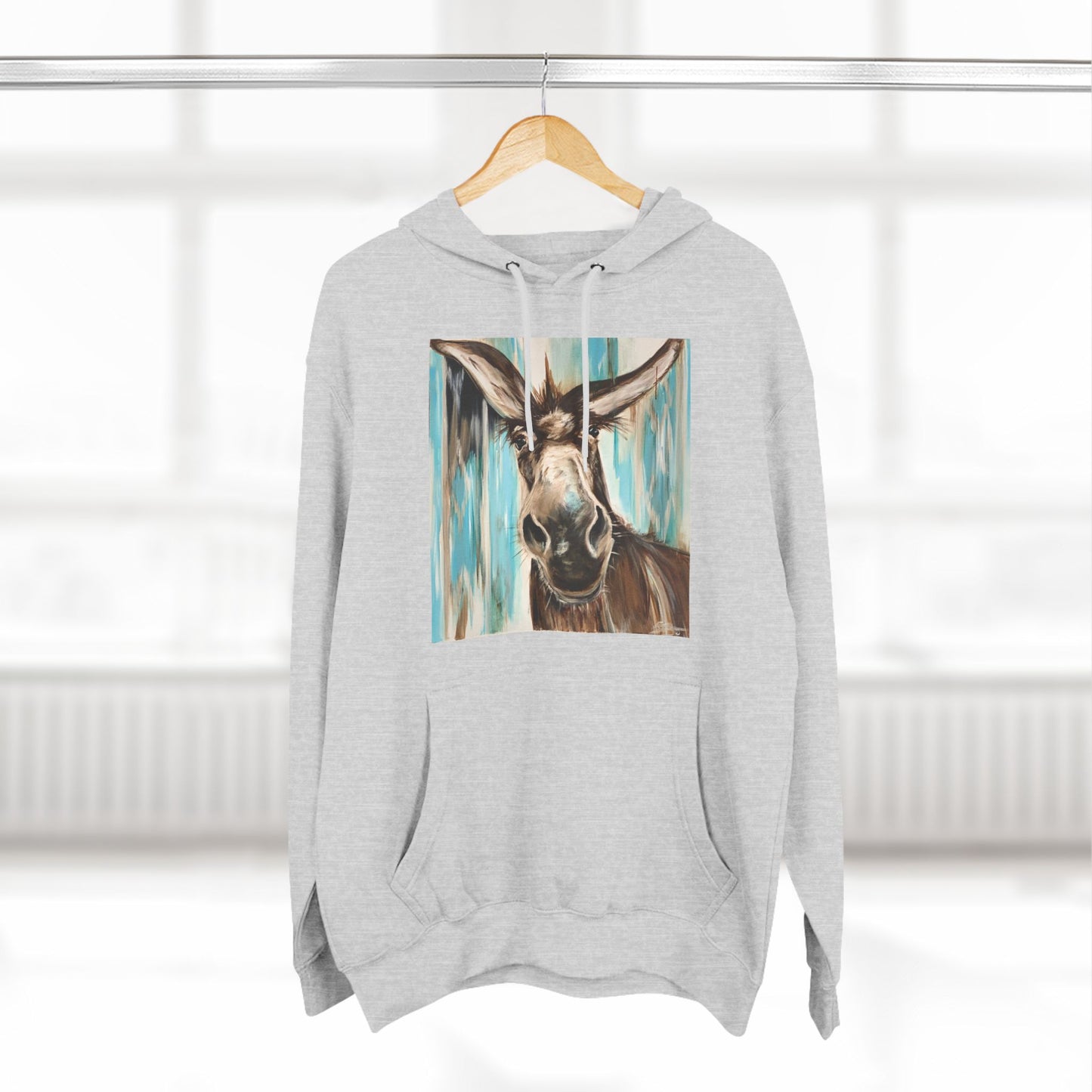 PABLO - Three-Panel Fleece Hoodie