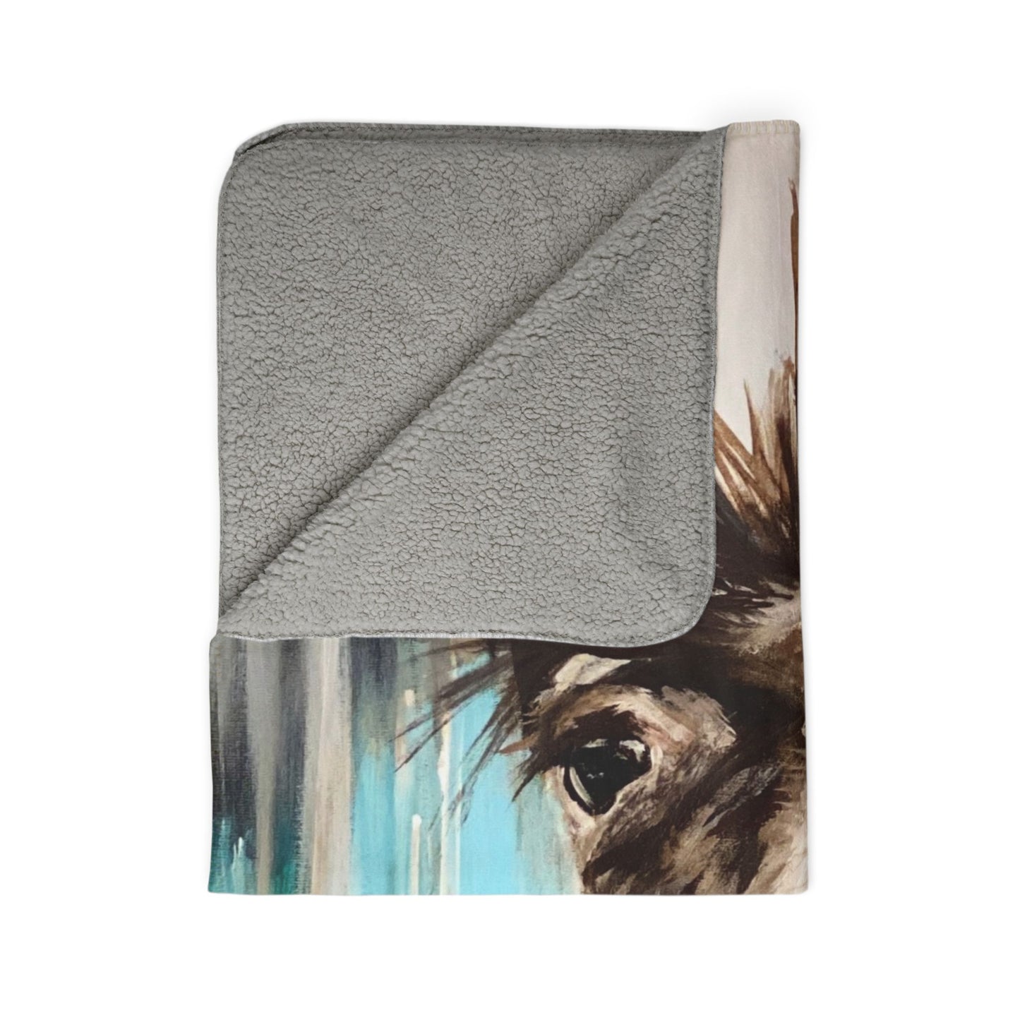 Pablo Fleece Sherpa Blanket