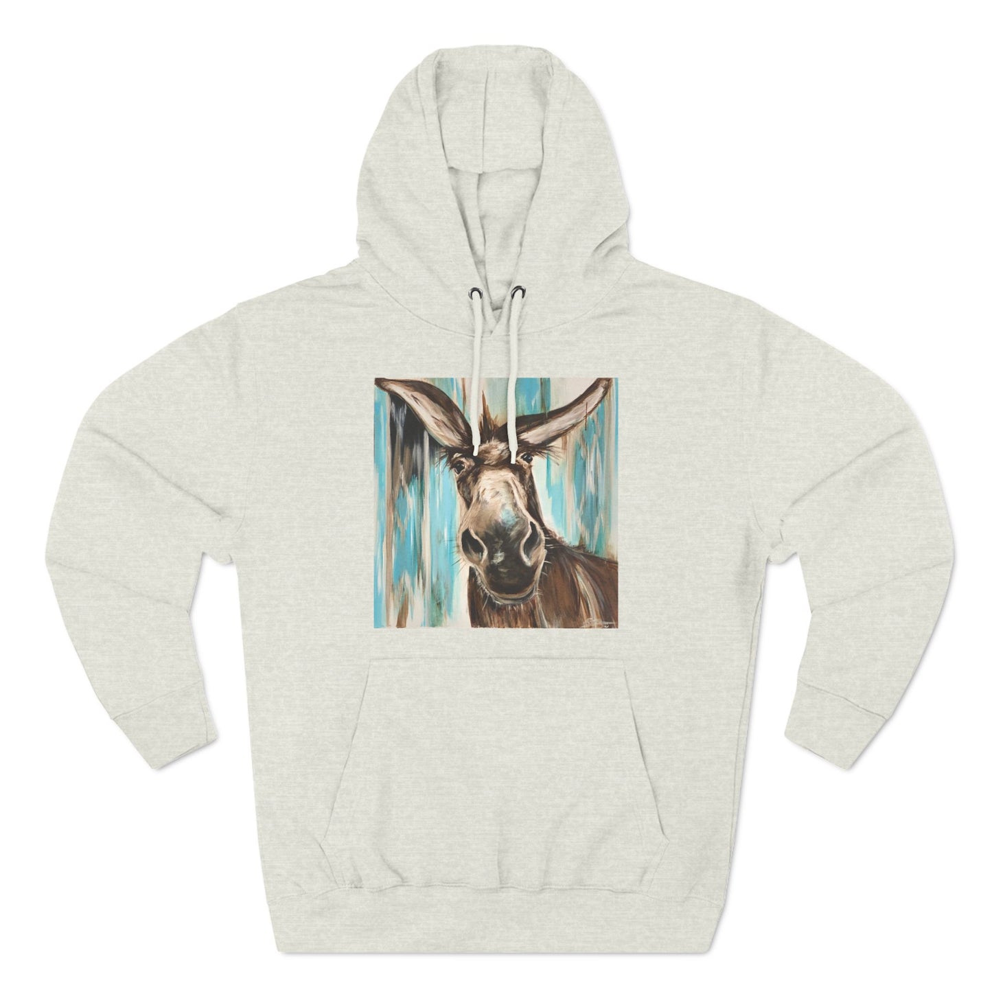 PABLO - Three-Panel Fleece Hoodie